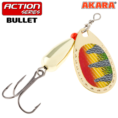 Блесна вращ. Akara Action Series Bullet 3 8 гр. 2/7 oz. A29