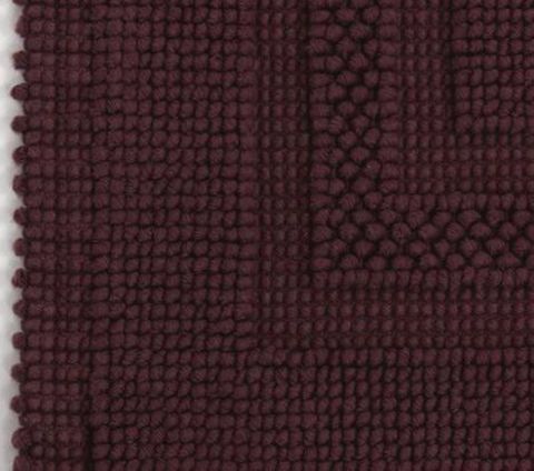 Коврик для ванной 65х90 Luxberry Универсальный винный