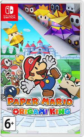 Paper Mario: The Origami King (картридж для Nintendo Switch, полностью на английском языке)