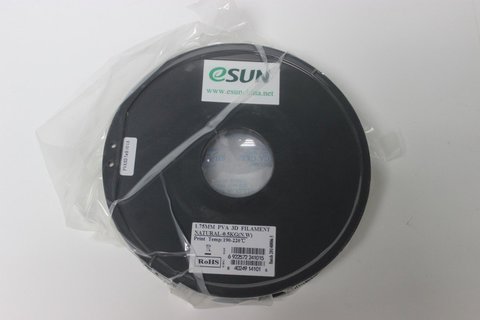 Катушка PVA-пластика ESUN 1.75 мм 0,5кг., натуральная