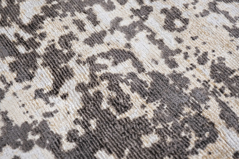 Ковер из вискозы 160х230 Garda Decor Aramac бежевый ручной работы