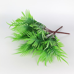 Пальма зелёная, зелень искусственная, 40 см., набор 2 букета.