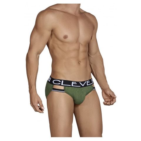 Мужские трусы брифы хаки Clever Nomada Brief 544410