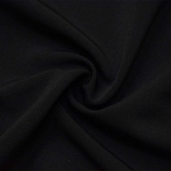 Ткань костюмная Анжелика, 342 гр/м.п., 150 см, чёрный
