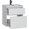 Aquanet 212833 Тумба с раковиной Aquanet Латина 60 белый (2 ящика) (212833)