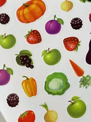 Многоразовые наклейки 