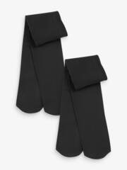 Колготки школьные для девочки Next 751-122, 2 шт., Черный, 100 ден