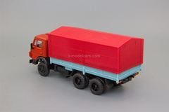 KAMAZ-5320 flatbed truck with tarpaulin Elecon 1:43