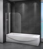 Шторка на ванну Cezares RELAX-V-11 RELAX-V-11-100/140-P-Bi-L