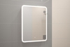 Зеркало-шкаф с подсветкой ART&MAX PLATINO AM-Pla-600-800-1D-L-DS-F