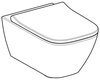 Geberit 500.683.01.2 500.683.01.2 Smyle Square Унитаз подвесной безободковый Rimfree® в комплекте с сиденьем с плавным закрыванием SoftClose