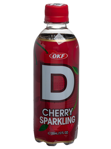 Напиток газированный Alphabet Sparkling D со вкусом вишни, OKF, п/бут, 355 мл
