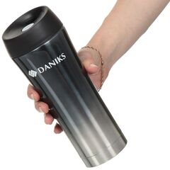 Термокружка нерж, 0.45 л, Daniks, г-фит, SL-NT015-met-grpht