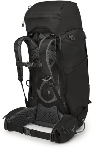 Картинка рюкзак туристический Osprey Kestrel 68 Black - 2