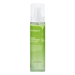 Consly Гель-мист успокаивающий для лица с экстрактом алоэ вера - Aloe soothing gel mist, 120мл