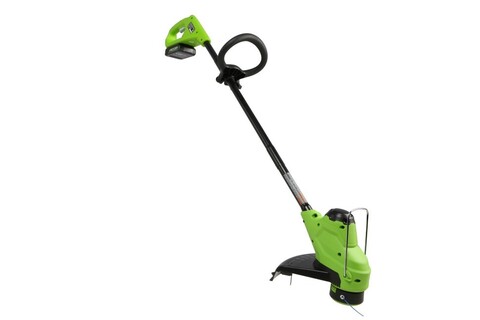 Триммер Greenworks G24LT25, 24v, 25 см, в комплекте с АКБ 2 А·ч и ЗУ (аккумуляторный) отзывы