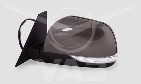 Зеркало наружное УАЗ-3163 (с 10.2014-) левое Рашмор (коричнево-серый металлик)