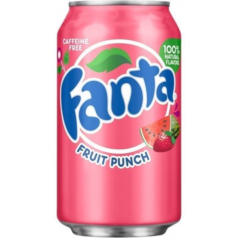 Fanta Fruit Punch Фанта фруктовый пунш 0,355 л