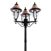 Уличный светильник Arte Lamp Barcelona A1486PA-3BK