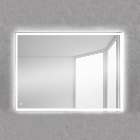 BelBagno SPC-GRT-700-800-LED-TCH Зеркало с встроенным светильником и кнопочным выключателем