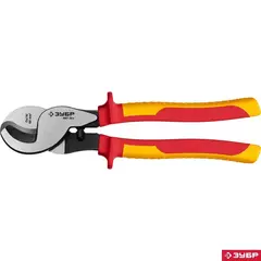 ЗУБР НКУ-24В, d 16мм, 240мм, 1000В, усиленный, диэлектрический кабелерез, Профессионал (23346-25V)