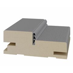 Дверная коробка телескопическая 80х30х2070мм экошпон Серый