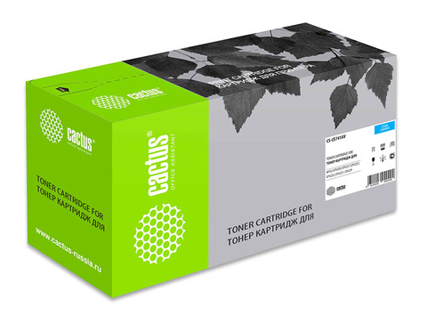Картридж лазерный Cactus CS-CE741AV голубой (7300стр.) для HP CLJ CP5220/CP5221