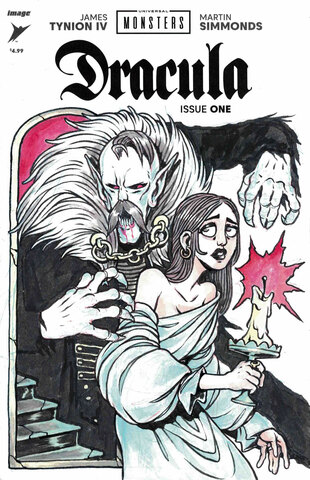 Universal Monsters Dracula #1 (Cover 28oi) (Dmitry.Os)