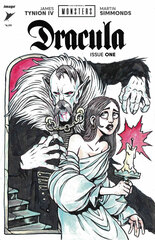 Universal Monsters Dracula #1 (Cover 28oi) (Dmitry.Os)
