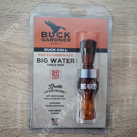 Манок на крякву Buck Gardner Big Water Single Reed Mallard Call