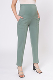 Брюки для беременных 13112 зеленый