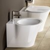 Ideal Standard E233401 CONNECT AIR Напольное пристенное биде, отверстие под смеситель, с отверстием, с крепежом
