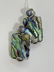 Эрика (серьги из серебра)