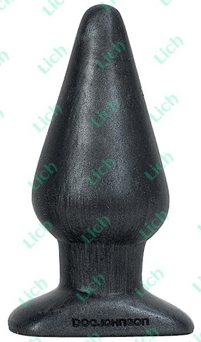 Большая серая пробка PLATINUM SILICONE