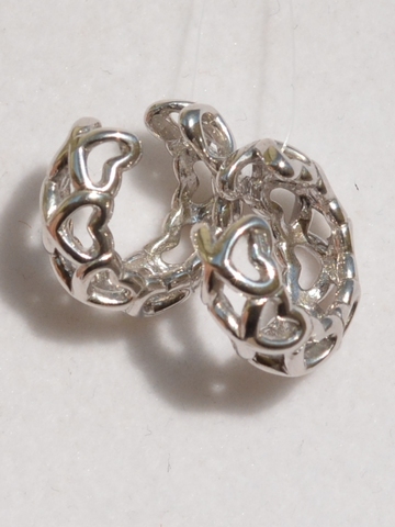 Каффа (серьги из серебра)