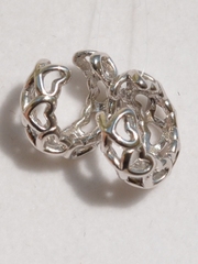 Каффа (серьги из серебра)