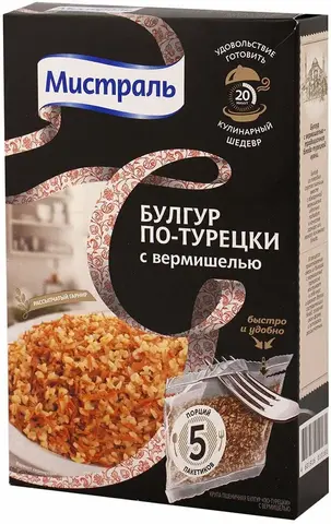 Булгур по-турецки с вермешелью 5х80 г