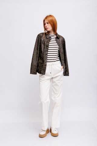 Marc Cain Sports Куртка - рубашка в лео-узор из эко-кожи