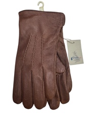 Перчатки. Мужские. Материал верха: Кожа оленя. Подклад: Трикотаж-шерсть. 5 шт в упаковке.