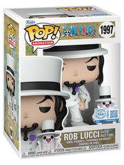 Funko POP! One Piece: Rob Lucci with Hattori (Exc) (1997)