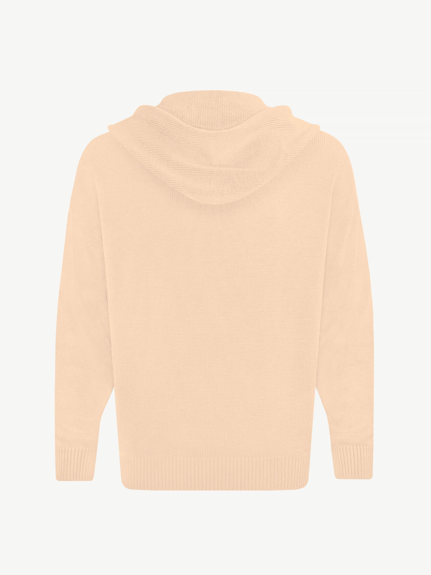 Толстовка на замке из мягкой шерсти