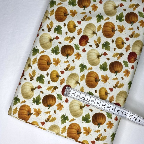 Ткань для пэчворка JulidoQuilt Тыквенная ферма