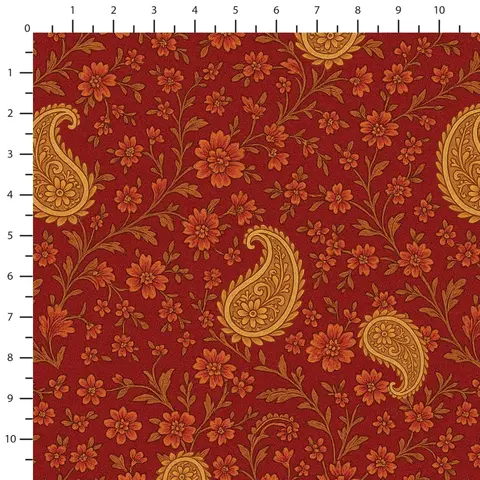 Ткань для пэчворка JulidoQuilt Русские сезоны 2