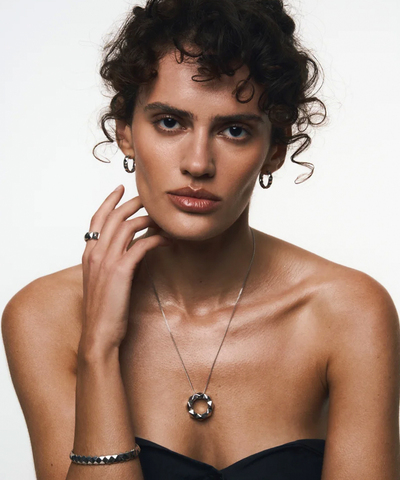 Кулон Spike silver