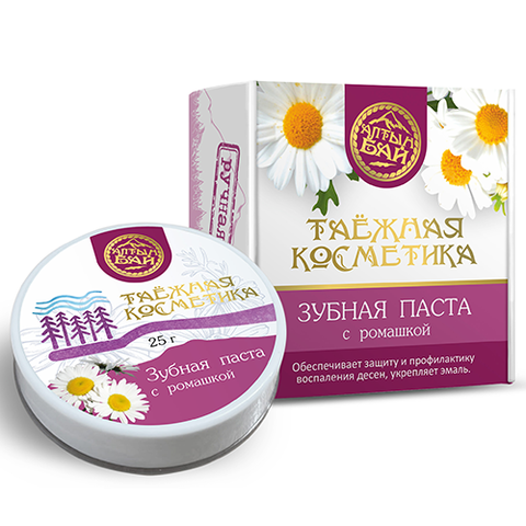 Зубная паста с ромашкой, Алтын Бай
