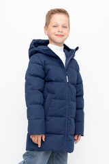 пальто  для мальчика  ВК 34070/3 УЗГ (122-158)