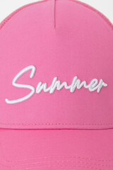 кепка  для девочки  ТК 80106/неоновый розовый