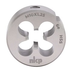 Плашка М10х1,25 DINEN22568 HSS 6e 30х11мм NKP 239101N