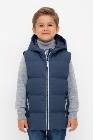 жилет  для мальчика  ВК 35018/5 ГР (128-152)