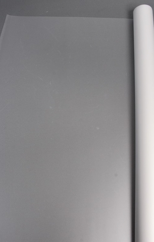 Упаковочная пленка/для цветов, Матовая однотонная, Белая, 0,60*10 м